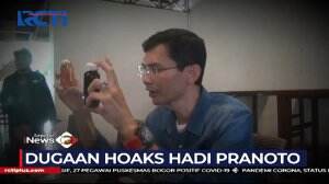 Hadi Pranoto Diperiksa Sebagai Saksi Terlapor Terkait Berita Hoaks