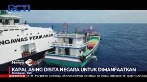 Tiga Kapal Ikan Vietnam Illegal Ditangkap di Natuna Utara