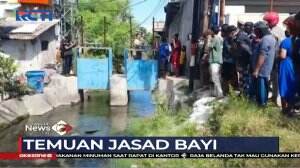 Jasad Bayi Terbungkus Plastik Ditemukan di Sungai Surabaya