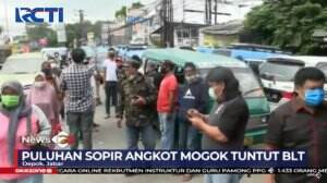 PSBB Selama Korona Membuat Sopir Angkot Demo Tuntut BLT