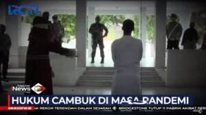 Hukum Cambuk di Aceh Berjalan Meski Dalam Masa Pandemic Korona