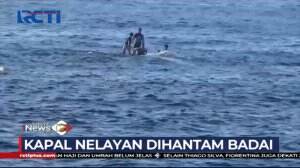 Kapal Nelayan Dihantam Badai, 3 Orang Belum Ditemukan