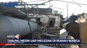 Tabung Mesin Uap Meledak, 1 Penghuni Rumah Tewas