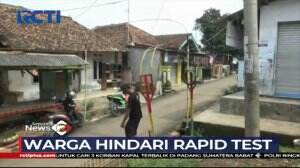 Warga Tinggalkan Rumah, Rapid Test Sepi Peminat