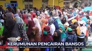 Tanpa Jaga Jarak, Ribuan Warga Berkerumun Saat Cairkan Dana Bansos di Tangerang