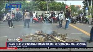 Mahasiswa di Surabaya Tuntut Penurunan Uang Kuliah 50 Persen