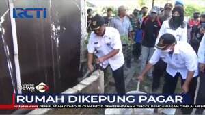 Sengketa Rumah Terkepung Pagar Dibongkar Warga