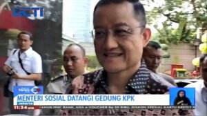 Menteri Sosial Sambangi Gedung KPK
