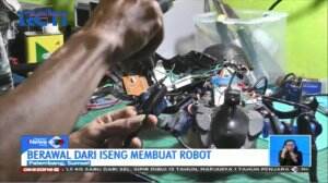 Robot Dari Bahan Bekas