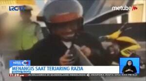Menangis Karena Ditilang
