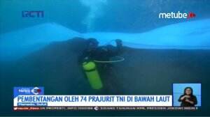 Merah Putih Di Bawah Laut