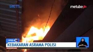 Asrama Polisi Terbakar