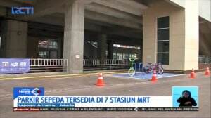 Fasilitas Parkir Sepeda Di Stasiun MRT