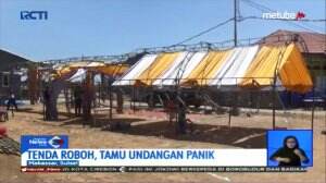 Panik Tenda Nikah Roboh