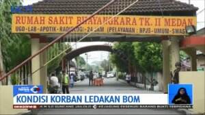 Kondisi Korban Bom Bunuh Diri di Medan Mulai Membaik