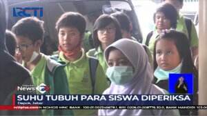Antisipasi Korona, Siswa di Depok Dihimbau Untuk Lakukan Kebersihan Dahulu Sebelum Masuk Kelas