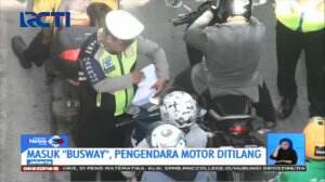 Ini Ulah Pengemudi Nakal Penerobos Jalur Busway