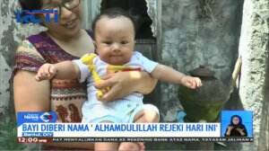 Bayi Nama Unik "Alhamdulillah Rejeki Hari Ini"