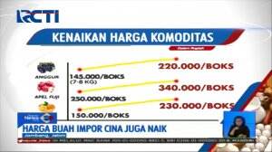 Harga Buah Impor Naik, Daya Beli Pembeli Menurun