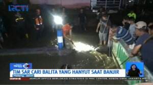 Tim SAR Lanjutkan Pencarian Balita yang Hanyut Saat Banjir di Malang
