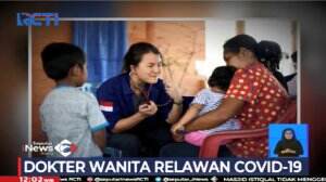 Dokter Wanita Relawan Covid - 19