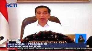 Presiden Jokowi Melarang Seluruh Masyarakat Indonesia Mudik