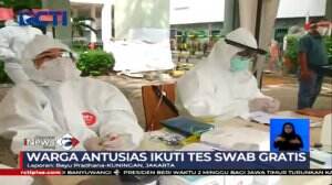 Tes Swab Gratis Untuk Masyarakat Di Kuningan, Jakarta