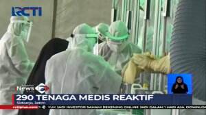 Selama Masa Transisi, 290 Tenaga Medis Reaktif COVID-19