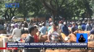 Penyebaran COVID-19, Ratusan Warga Bojonegoro Abaikan Protokol Kesehatan