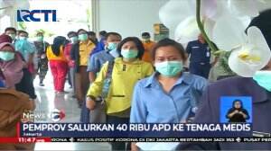 Pemprov DKI Jakarta Bagikan APD Ke Rumah Sakit Dan Tenaga Medis Di Jakarta