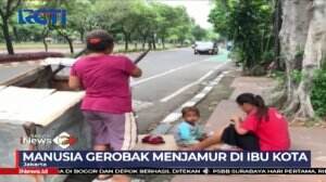 Masa Pandemi, Manusia Gerobak Di Jakarta Kian Menjamur