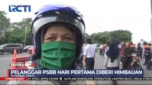 Pemberlakuan PSBB Di Kota Surabaya, Lalu Lintas Masih Ramai