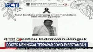 Terpapar COVID-19, Korban Dokter Meninggal Bertambah