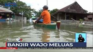Banjir di Kabupaten Wajo Sulsel Korbankan Belasan Ribu Jiwa