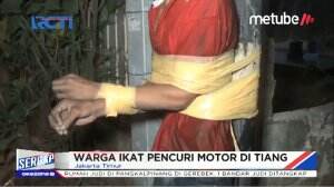 Curanmor Diikat Di Tiang Listrik