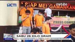 Warga Malaysia Selundupkan Kiloan Sabu
