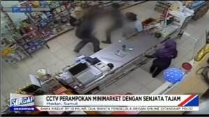Perampokan Minimarket, Pelaku Tikam Wajah Karyawan