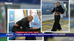 Naik MRT Tampil Trendi