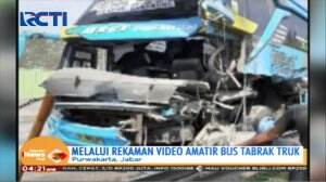 Kecelakaan Bus Tabrak Truk Semen di Tol Purbaleunyi, Kernet Bus Tewas