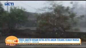 Hujan Es dan Puting Beliung di Klaten, Sejumlah Rumah Rusak