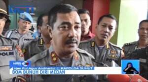 23 Tersangka Kasus Bom Bunuh Diri di Medan Diamankan Polisi