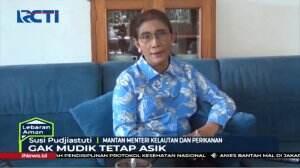 Tips Mantan Menteri Susi Pudjiastuti ''Gak Mudik Tetap Asik''