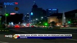 Suasana Malam Tahun Baru di Monas dan Bunderan HI Jakarta