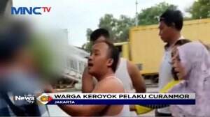 Pelaku Curanmor Dikeroyok Warga di Cengkareng, Jakarta Barat