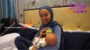 Jadi Ibu Muda, Lesti Nikmati Urus Baby L