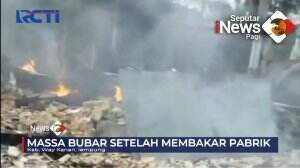 Pabrik Pengolahan Sawit Dibakar Masa