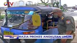 Razia Prokes Angkutan Umum di Jakarta