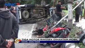 Mobil Offroad Tabrak Pemotor Hingga Tewas di Kediri