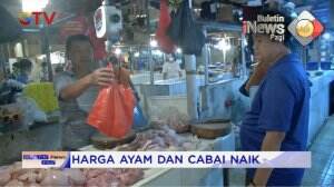 Harga Ayam Dan Cabai Naik