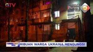 Ribuan Warga Ukraina Mengungsi
